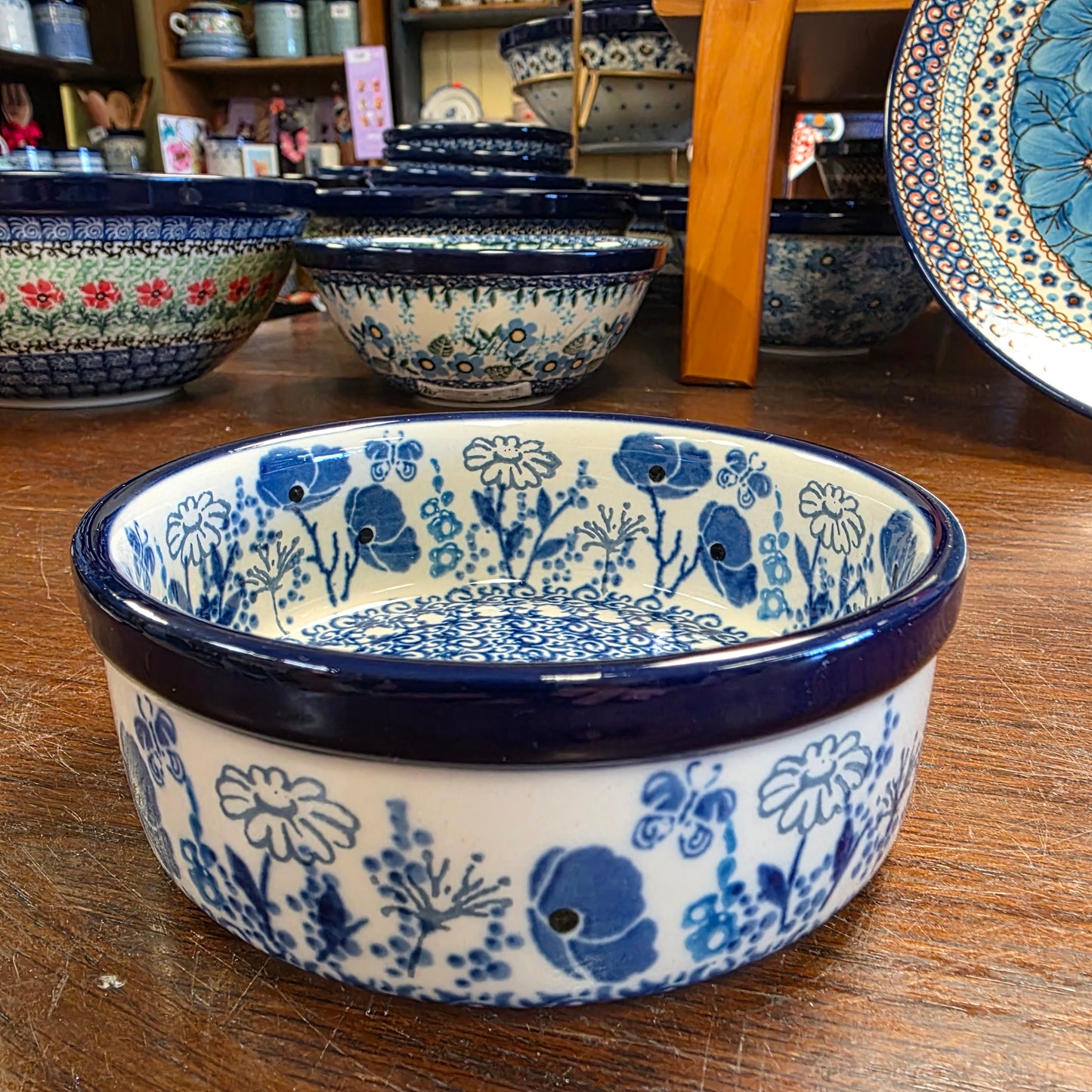 Bowl straight side  5"  365-2902X  Evening Poppy pf0526