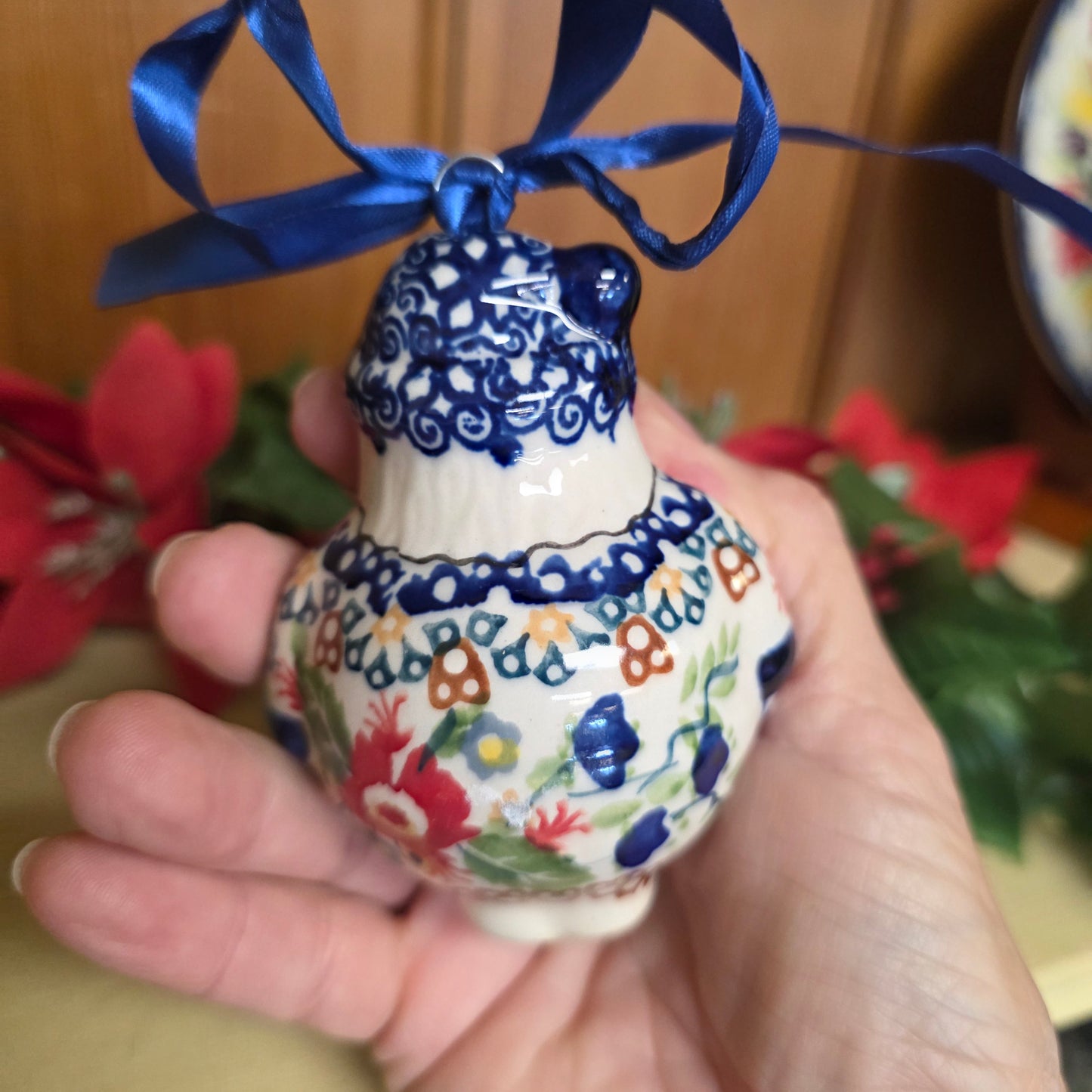 Ornament ~ Santa 3" Lidia R268
