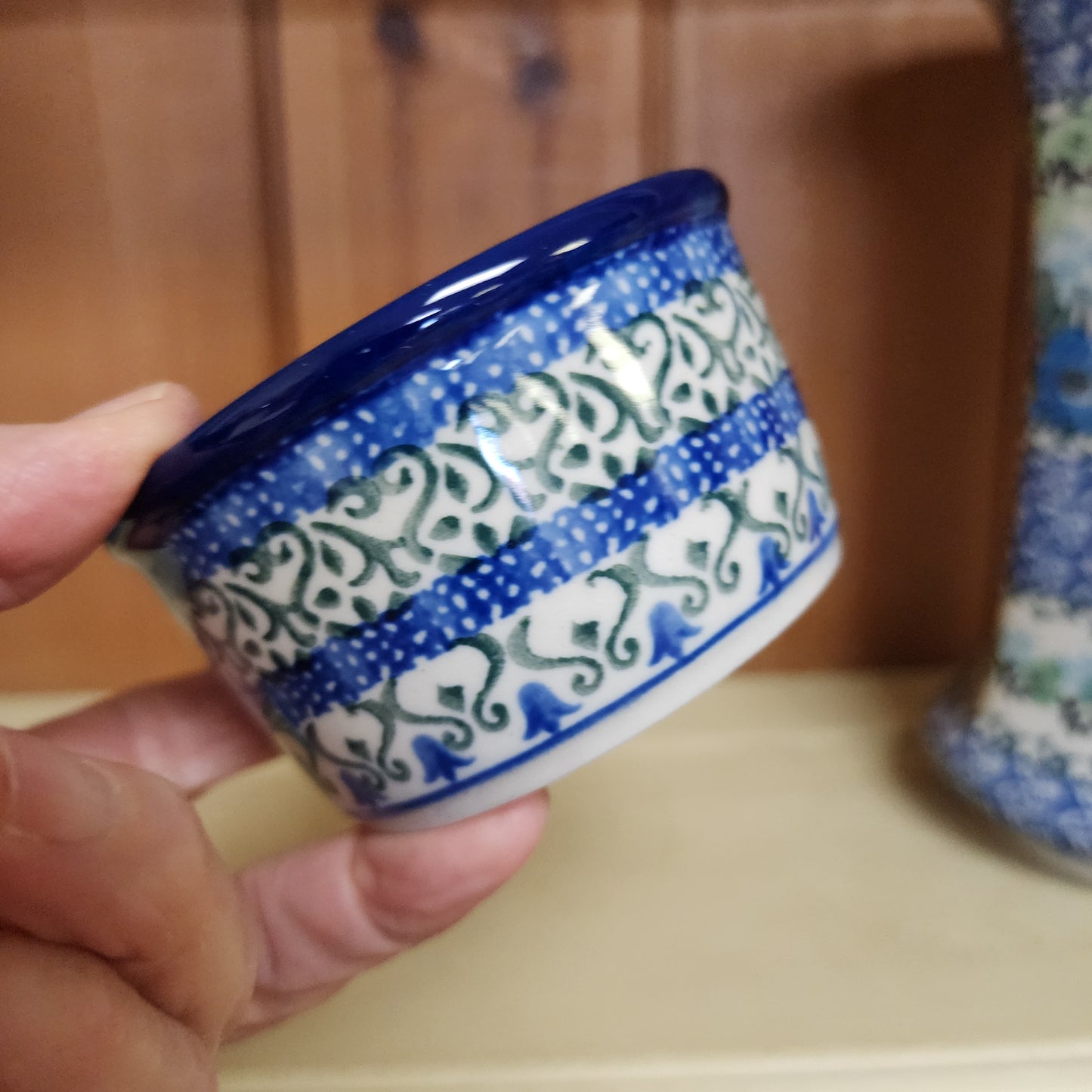 Bowl   Ramekin   3.75" 409 0585X  ~ Tulip Trellis