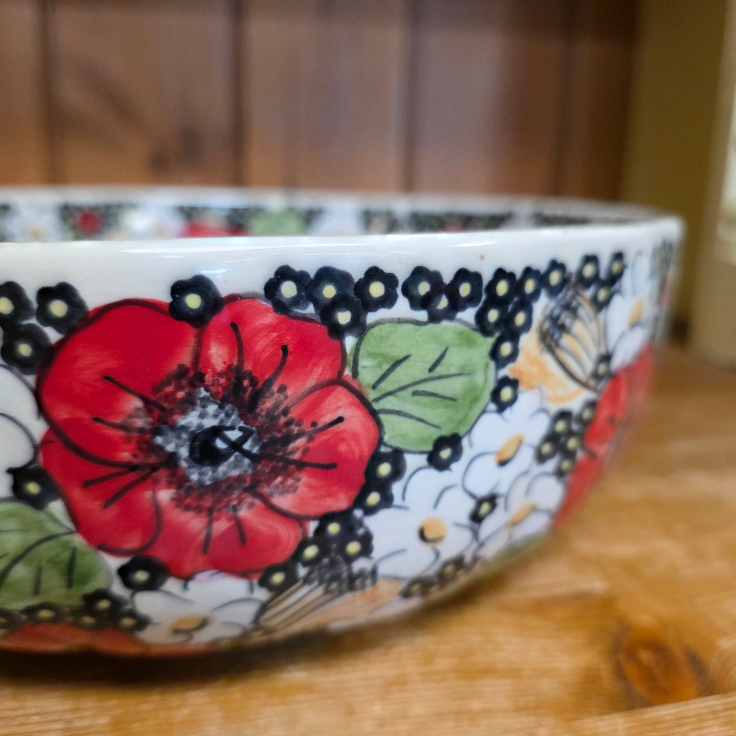 Bowl Black IMO4   ~ 11" Agata