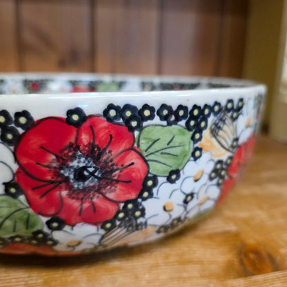 Bowl Black IMO4   ~ 11" Agata