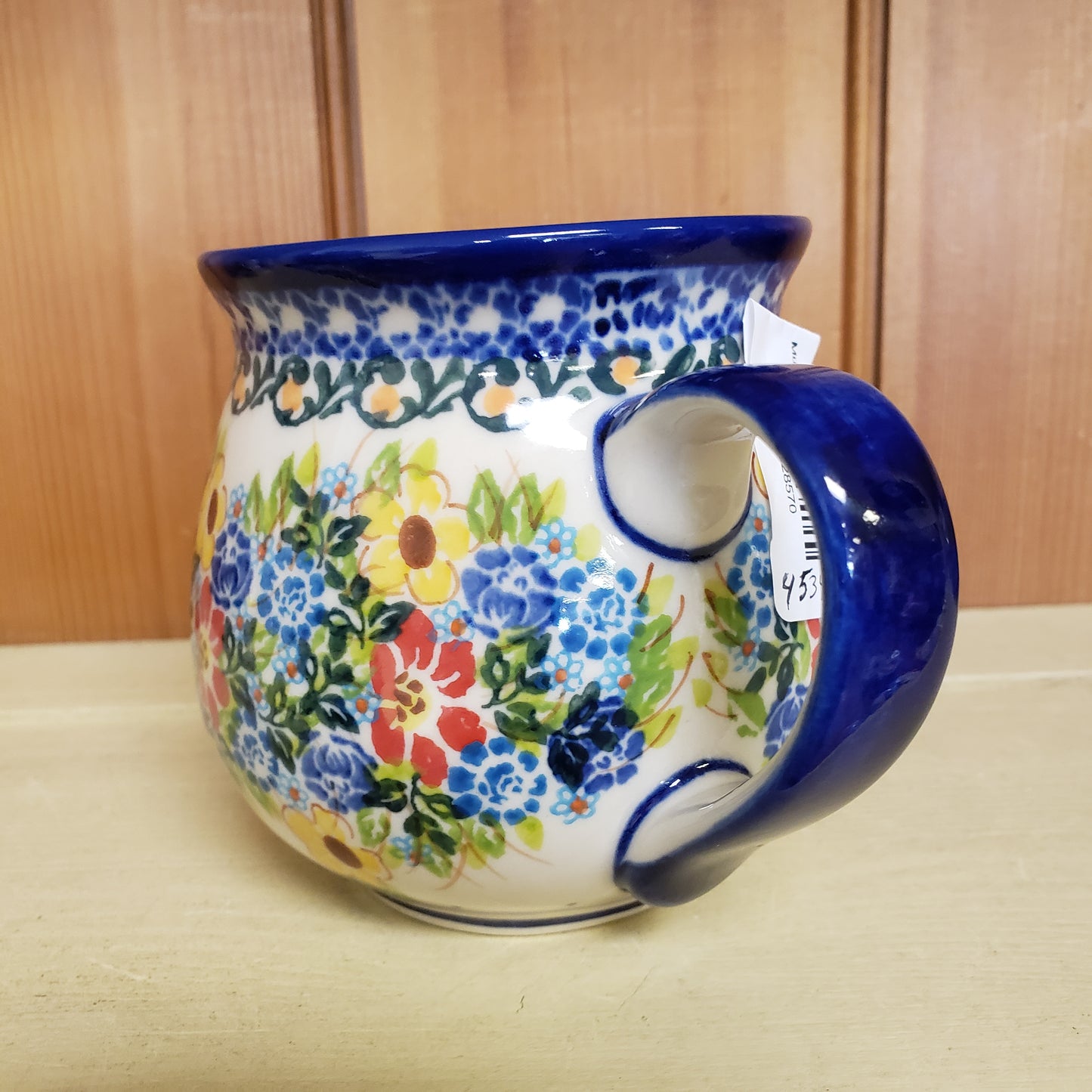 Mug 20 oz bubble floral Kalich