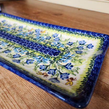 Platter Sushi narrow 12"x5.5" / Bees 553