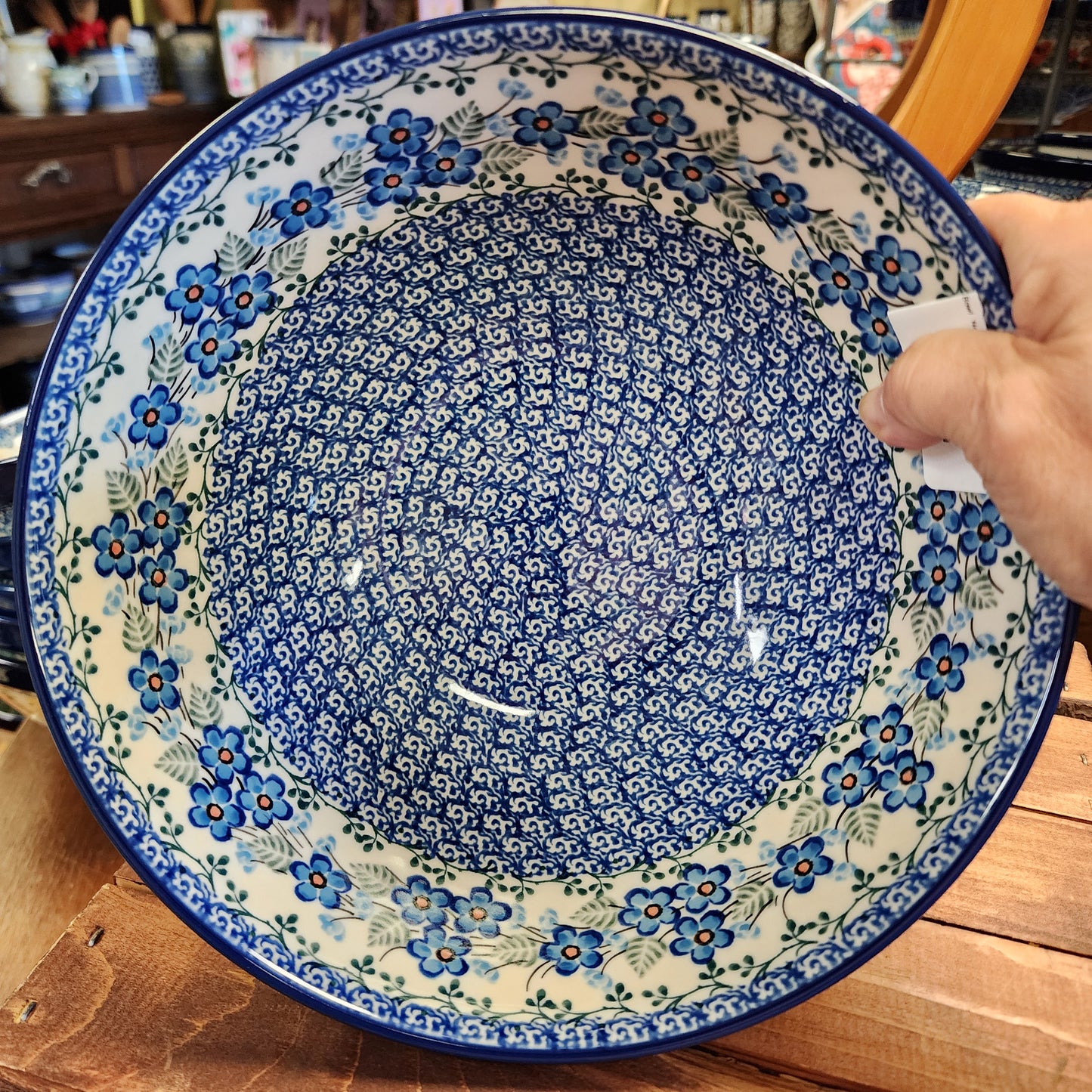 Bowl   Nesting   9" W 056-2272X  Parisian Posies pf0526