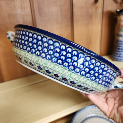 Round Baker w/handles - 9"     U408A ~ U4