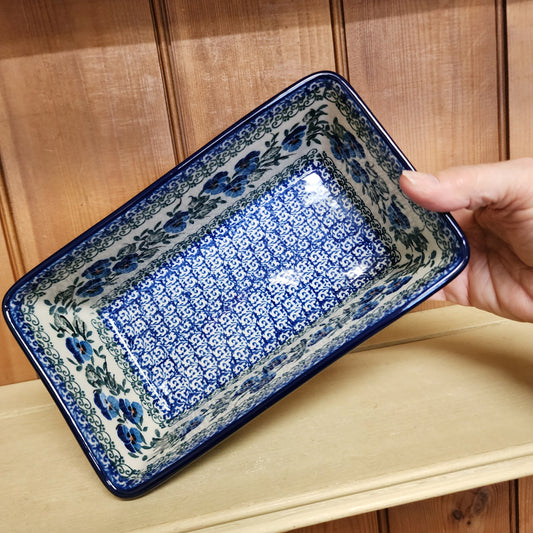 Baker ~ Loaf Pan ~ 7.75"w X 8"L 2273X ~ Winter Viola