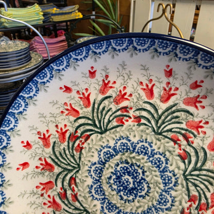 Plate   7.75"  Dessert   1437X ~ Crimson Bells