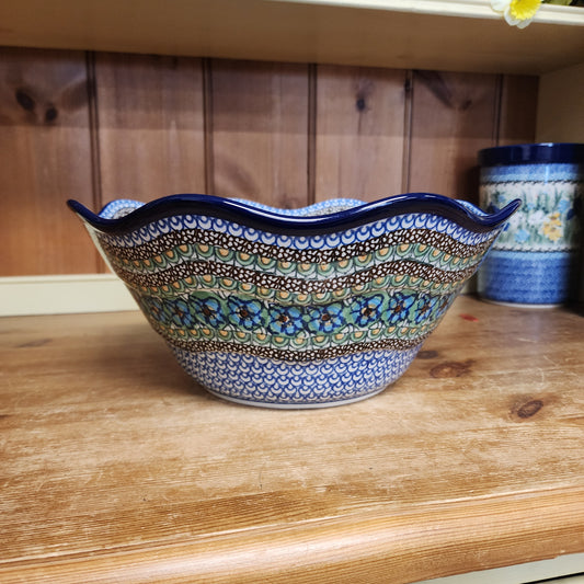 Bowl   Wavy Edge   Large  12" 693-U0151  U3 pf0526