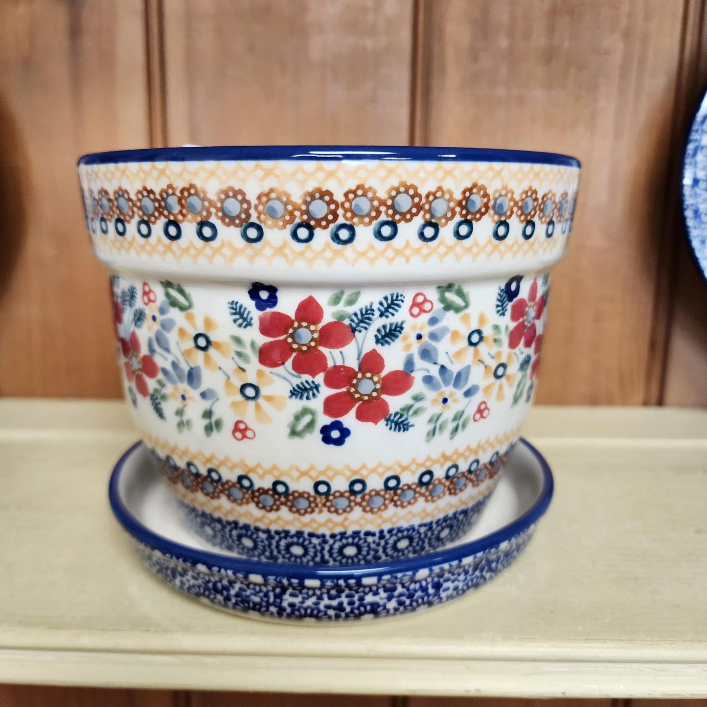 Flower Pot ~ 6" ~ Posies DPLC