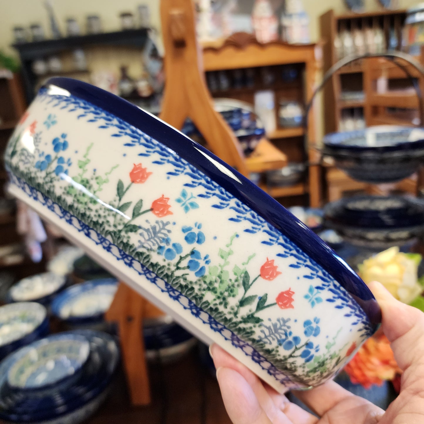 Baker Oval   9.5"    2903X ~ Tulip Horizon