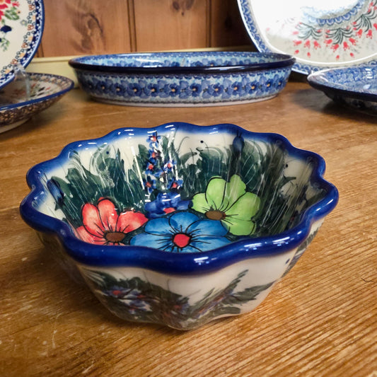 Bowl ~ Fluted Ramekin Bold 127   4"