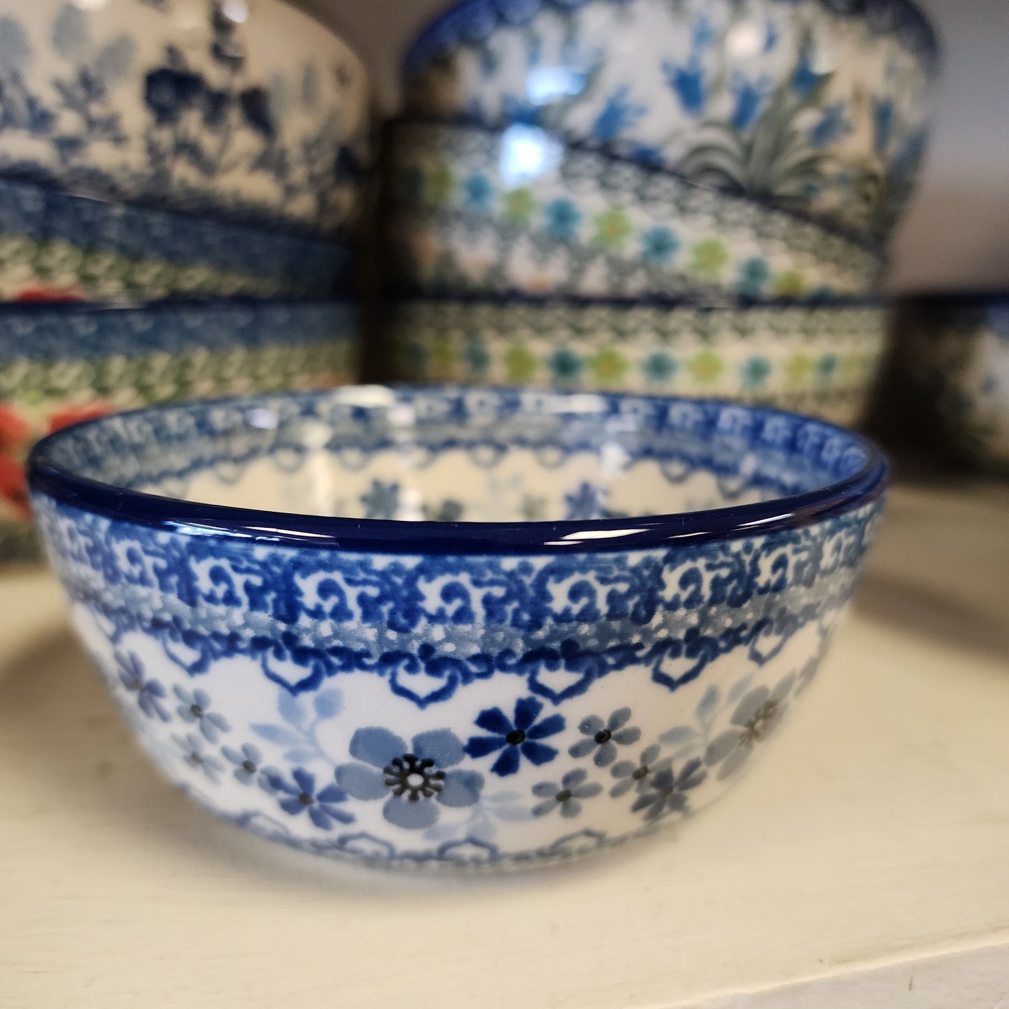 Bowl   Ice Cream   4.5" 017-2333X  Blue Horizon pf0526