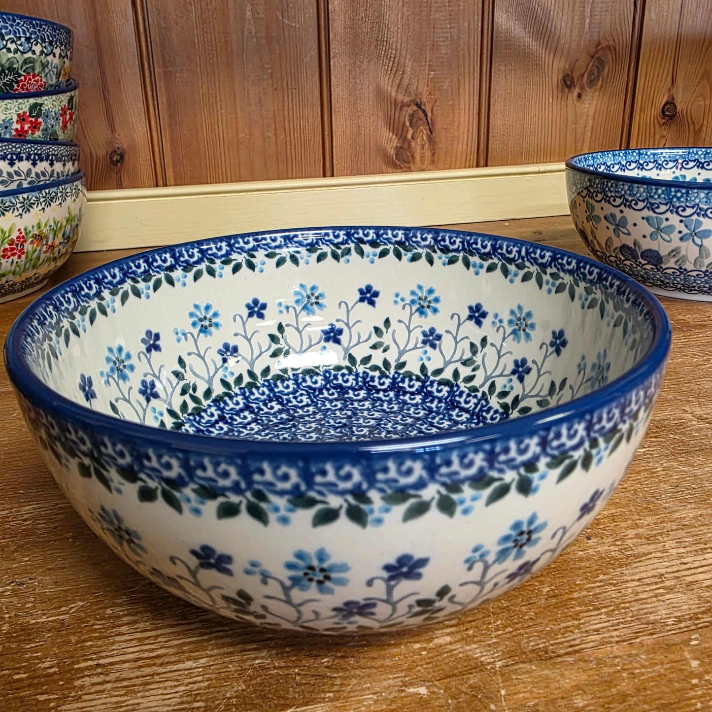 C38 ~ Bowl ~ Soup/Salad ~ 6.25"    C38-2785X  Georgia Blue pf0526