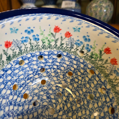 Berry Bowl w/ Saucer   8"W  470-2903X  Tulip Horizon pf0526