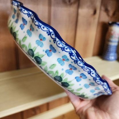 Pie Plate   Fluted   10"   2668X ~ Dutch Irisp