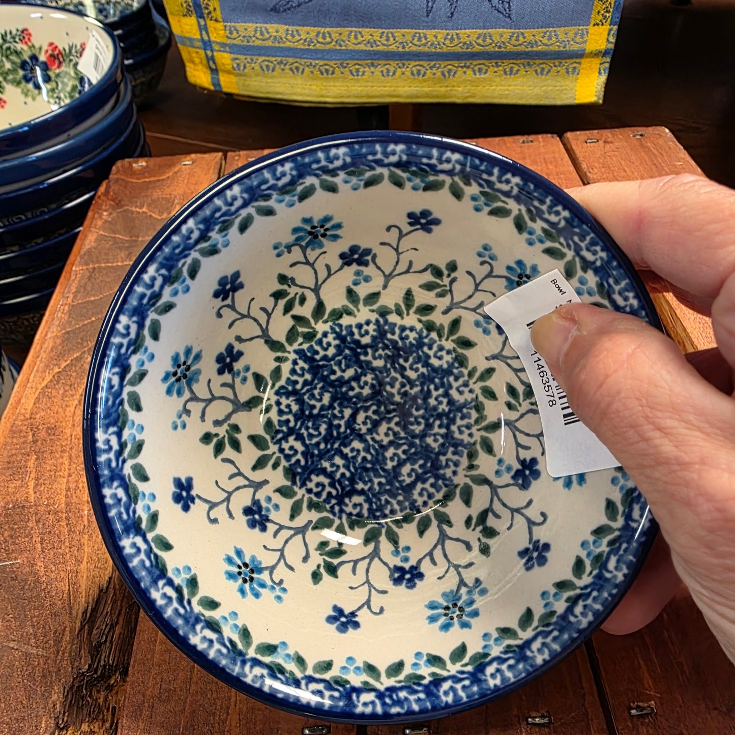 Bowl   Nesting 5"W  556-2785X  Georgia Blue pf0526