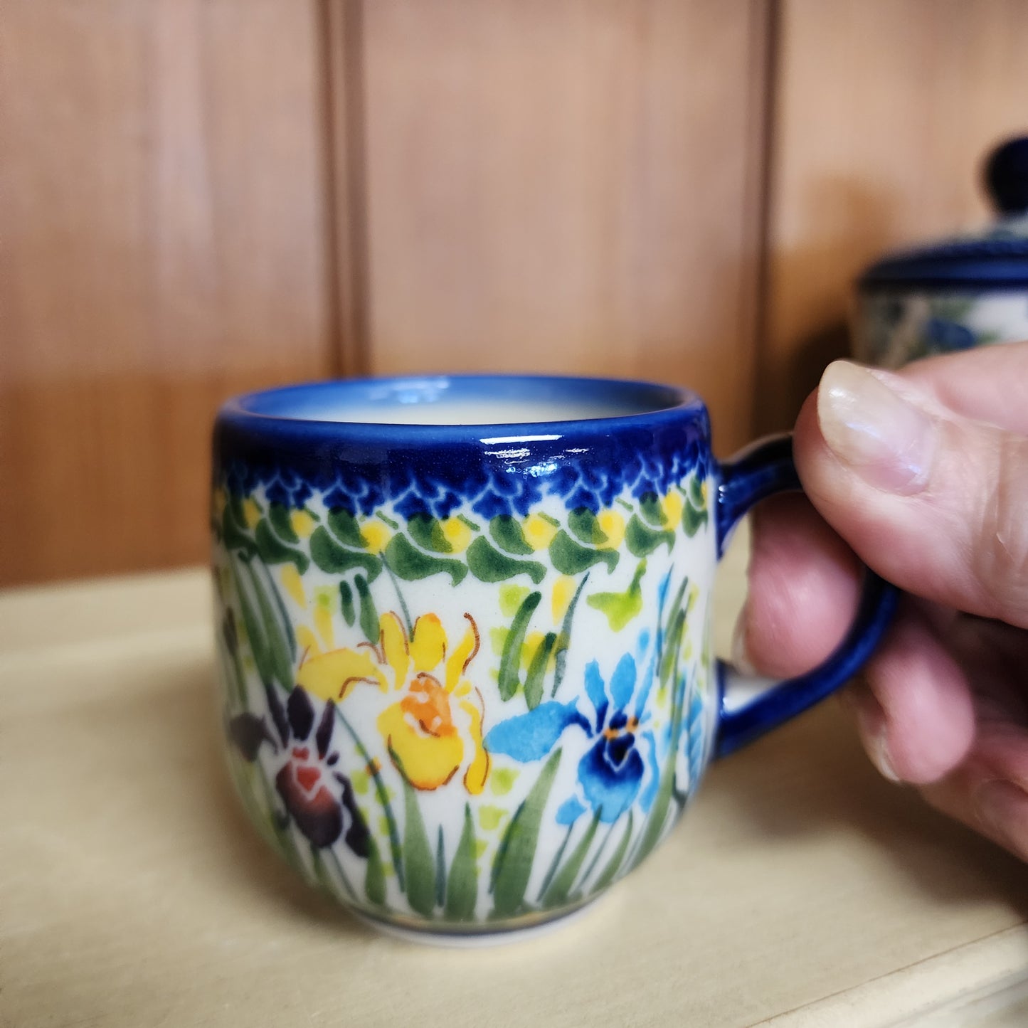 Mug Espresso 4 oz / Orchids 895 2.5" h
