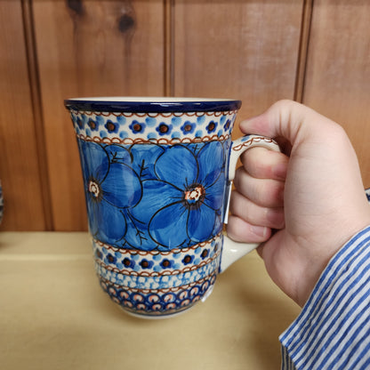 Mug   Bistro   16 oz. 812-U408C  U4 pf0526 Blue Jacek Chyla