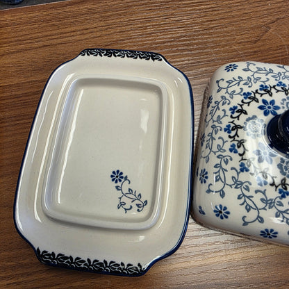 Butter/Cream Cheese Dish   295-2158X  Silver Lace pf0526