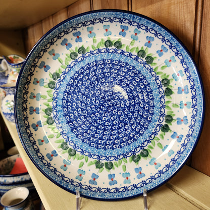 Plate   Rimmed   9"   2668X ~ Dutch Iris