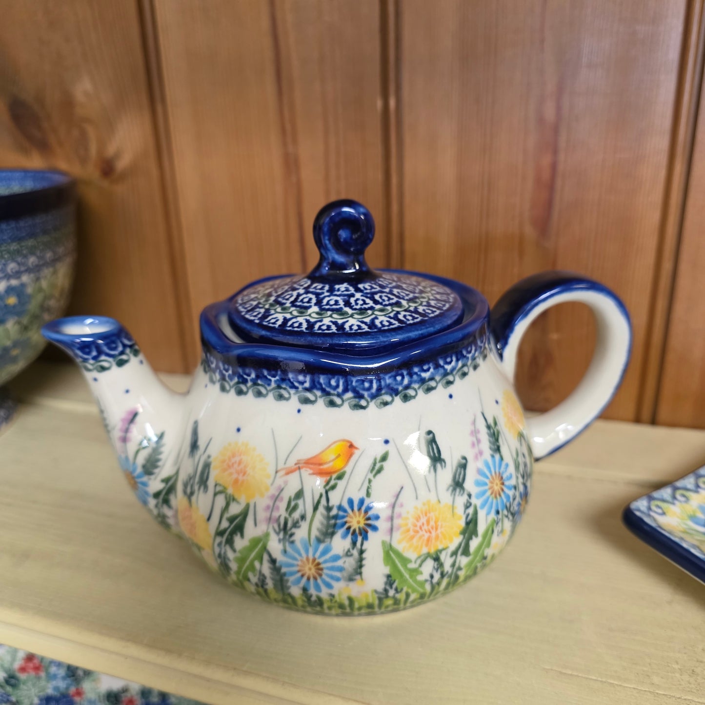 Teapot Unikat bird / 3 cups