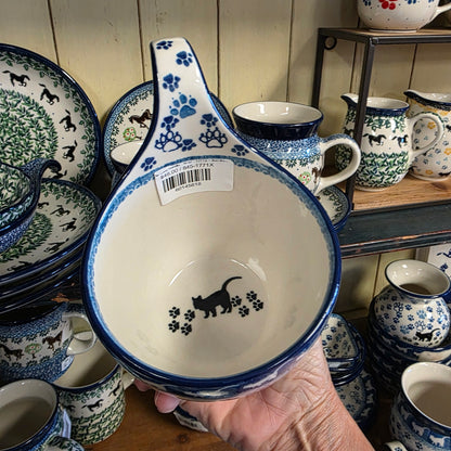 Bowl w/ Loop Handle   16 oz    1771X ~ Boo Boo Kitty