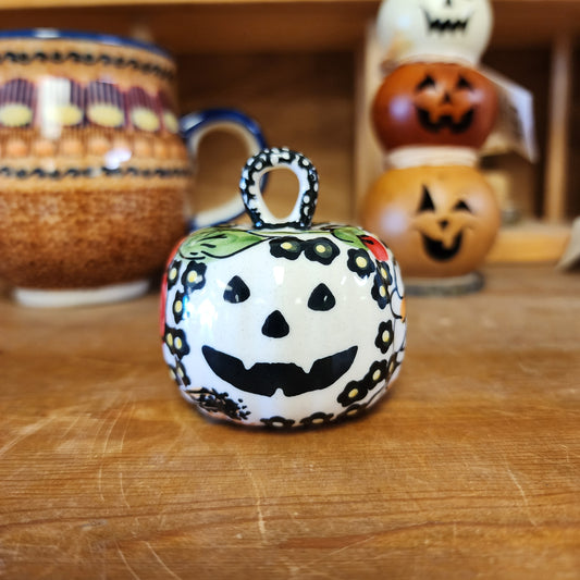 Ornament Pumpkin ~ IM04 red/black