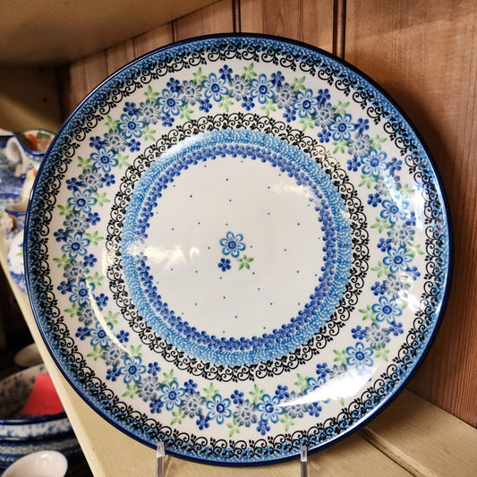 Plate   Dinner    10"   2633X ~ Flower Works