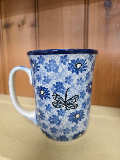 Mug   Bistro   16 oz. 812-2999X  Blue Dragonfly pf0526
