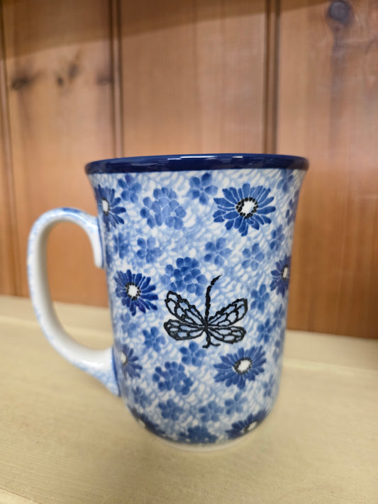 Mug   Bistro   16 oz. 812-2999X  Blue Dragonfly pf0526