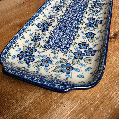 Tray   5.5" x 12"  410-2272X  Parisian Posies pf0526