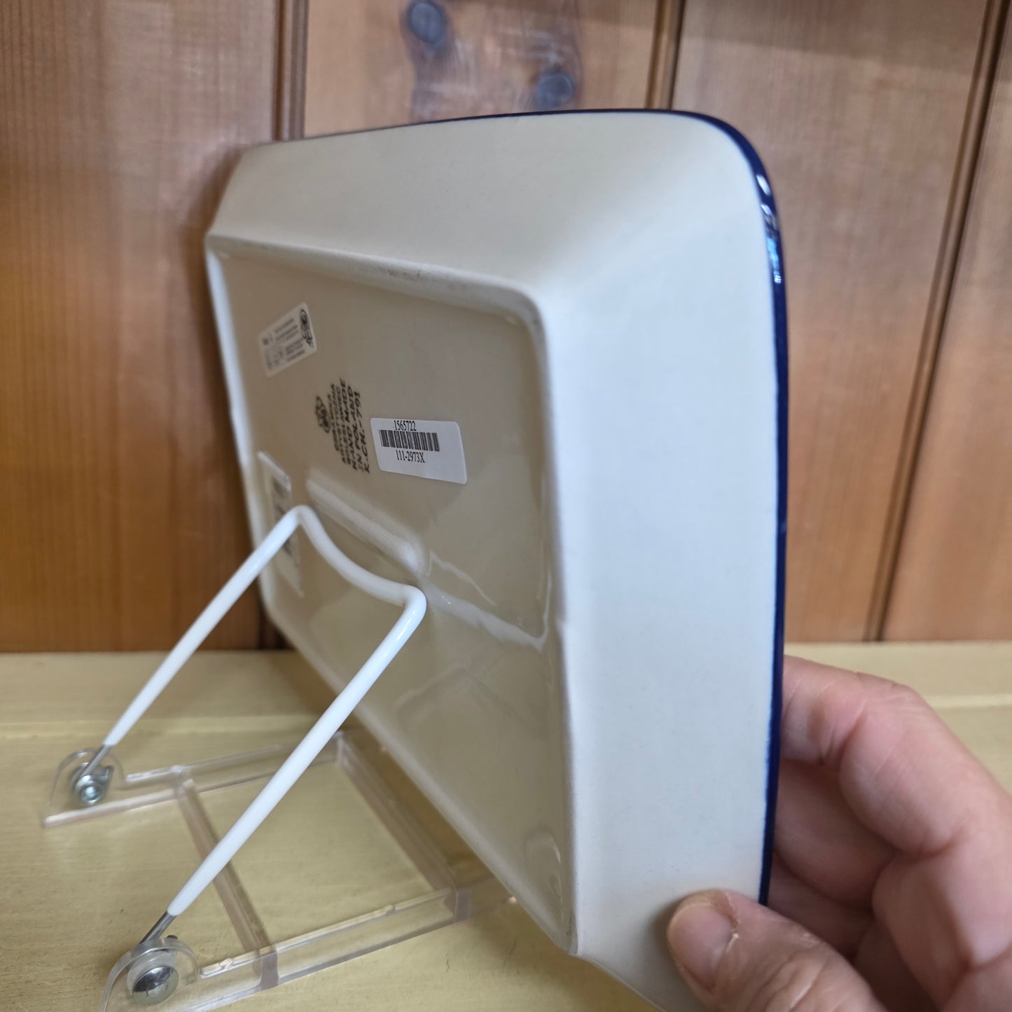 Platter   Rectangular   9.5"   2973X ~ Winter Holly