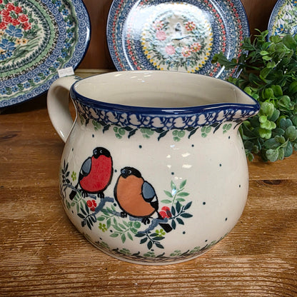 Pitcher 4 cups ~ U5188 Birds M Starzyk