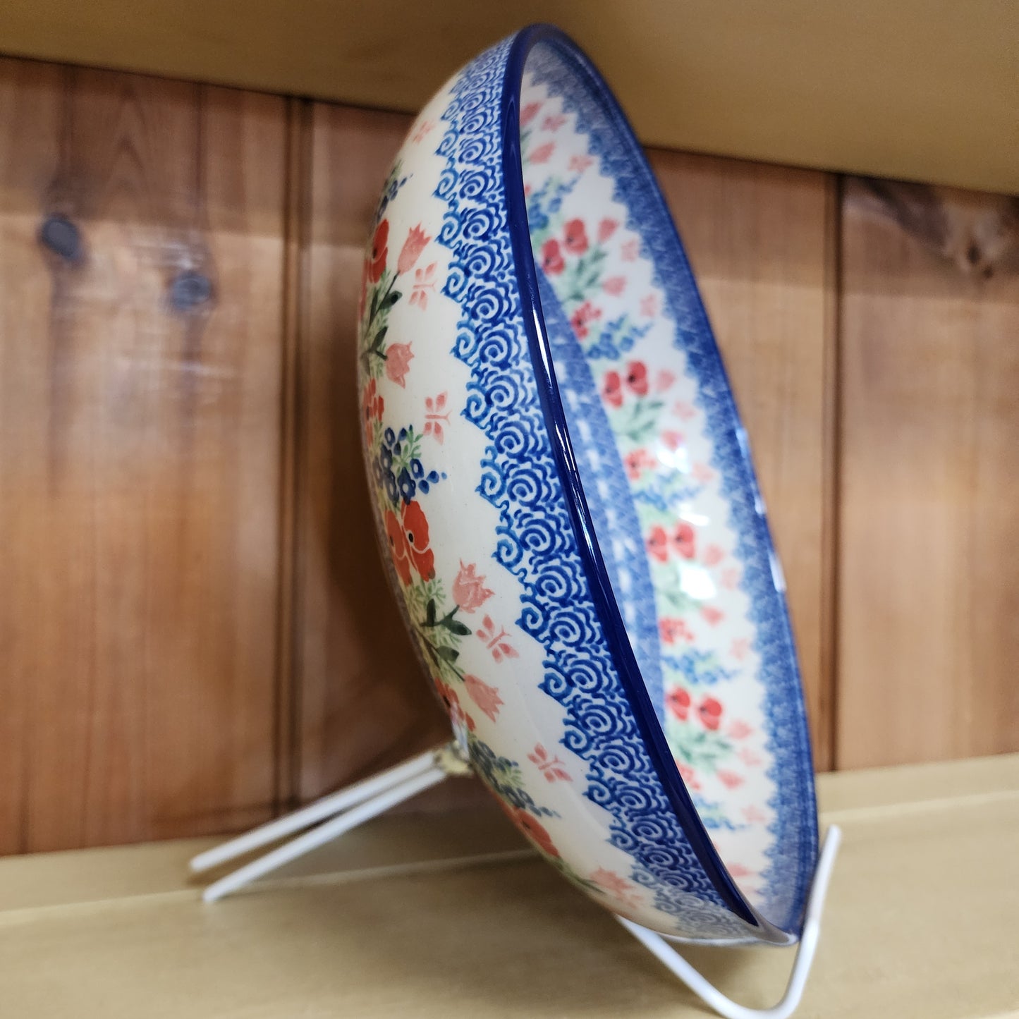 Bowl   Serving   Large    10.5" 3220X ~ Whimsical Garden