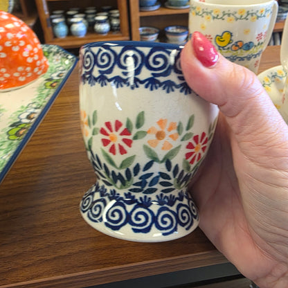 Tumbler 8oz /  Marigold footed