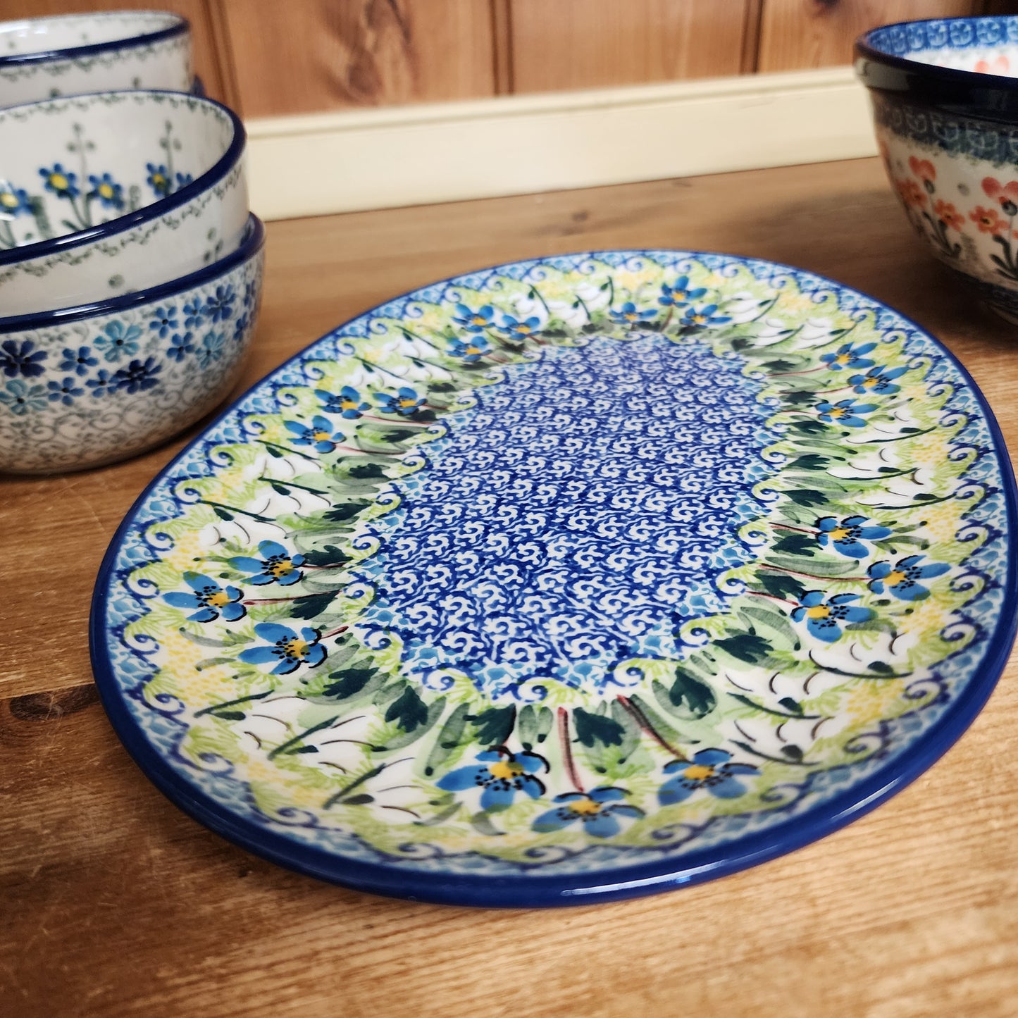 Oval Platter ~ Small 10.5" x 7.3"    G69-U5071  U4 pf0526