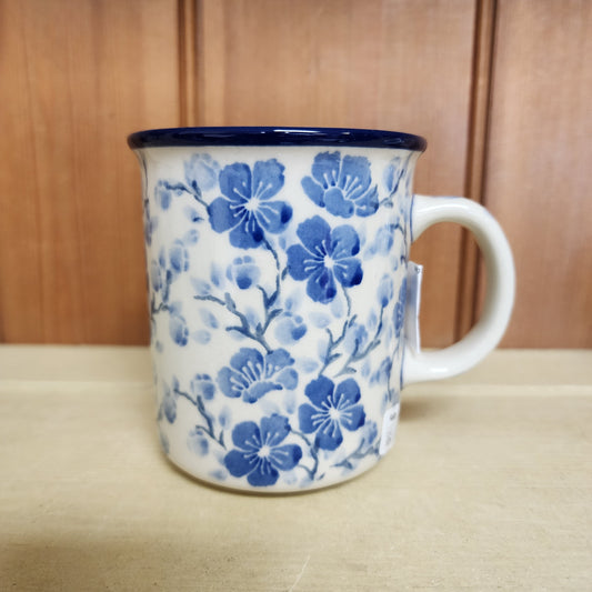 Mug   Straight Side   8 oz 236-3428X  Timeless Blue pf0526