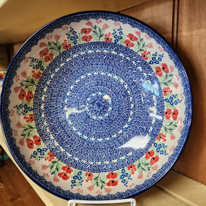 Bowl   Serving   Large    10.5" 3220X ~ Whimsical Garden