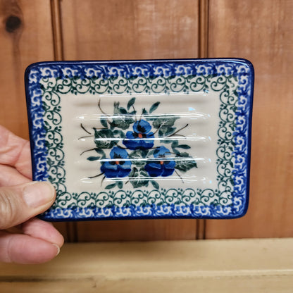 Soap Dish ~ 3.25" x 4.25" 2273X ~ Winter Viola