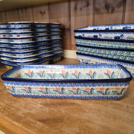 Baker Long Loaf 12" x 4.5" x 3.5"deep  784-3371X  Signs of Spring pf0526