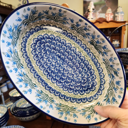 Baker Oval   10.5"    1432X ~ Blue Bells