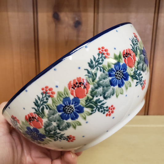 Bowl ~ Soup/Salad ~ 6.25" C38-1535X Garden Party  Farmer Bowl