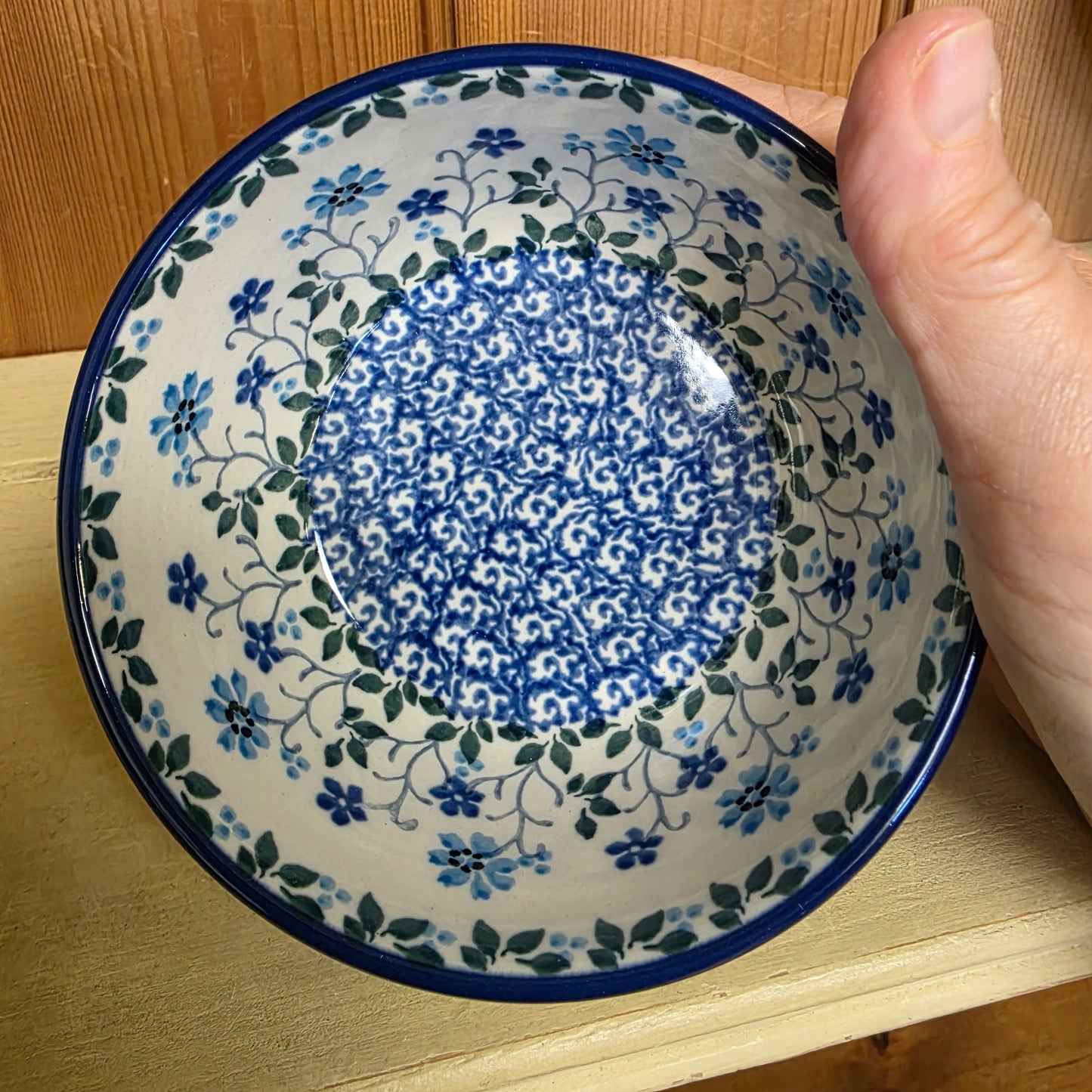 Bowl   Ice Cream   4.5"   2785X ~ Georgia Blue