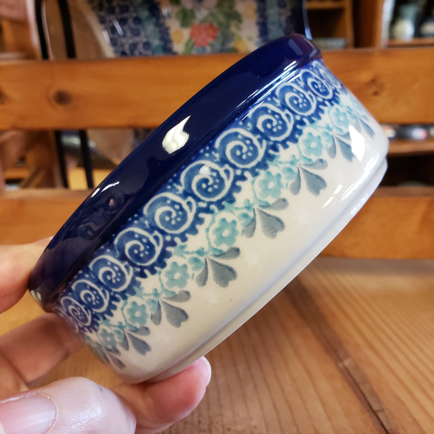 Ramekin Bowl ~ 5" 365-2793X  ~ Frost & Flurry Snowman