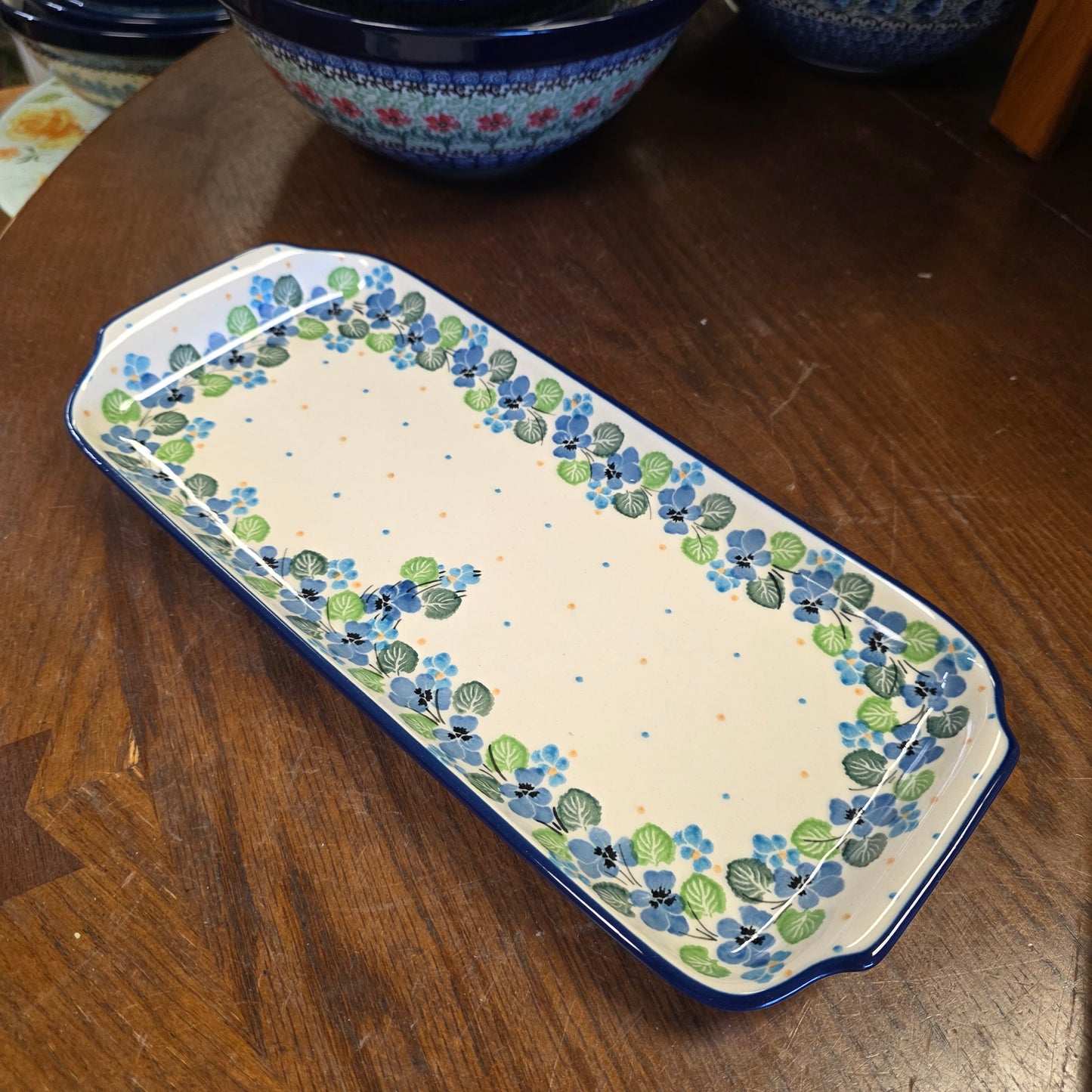 Tray   5.5" x 12"    2339X ~ Spring Viola