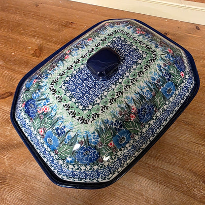 Baker   Covered Casserole   9.5" x 12" 665-U4572  U4 pf0526