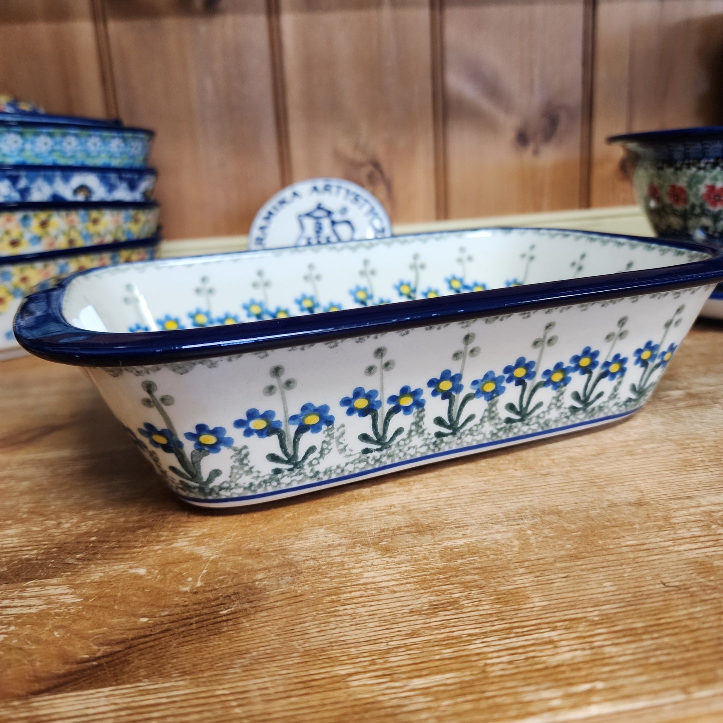 Baker   w/Grip Edge   7" x 9.75" 162-0614X  Blue Spring Daisy pf0526