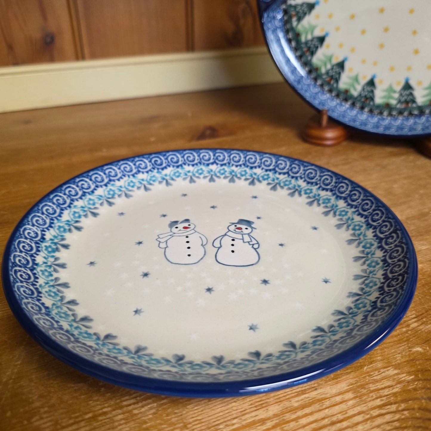 Plate   7.75"  086-2793X  Frost & Flurry pf0526