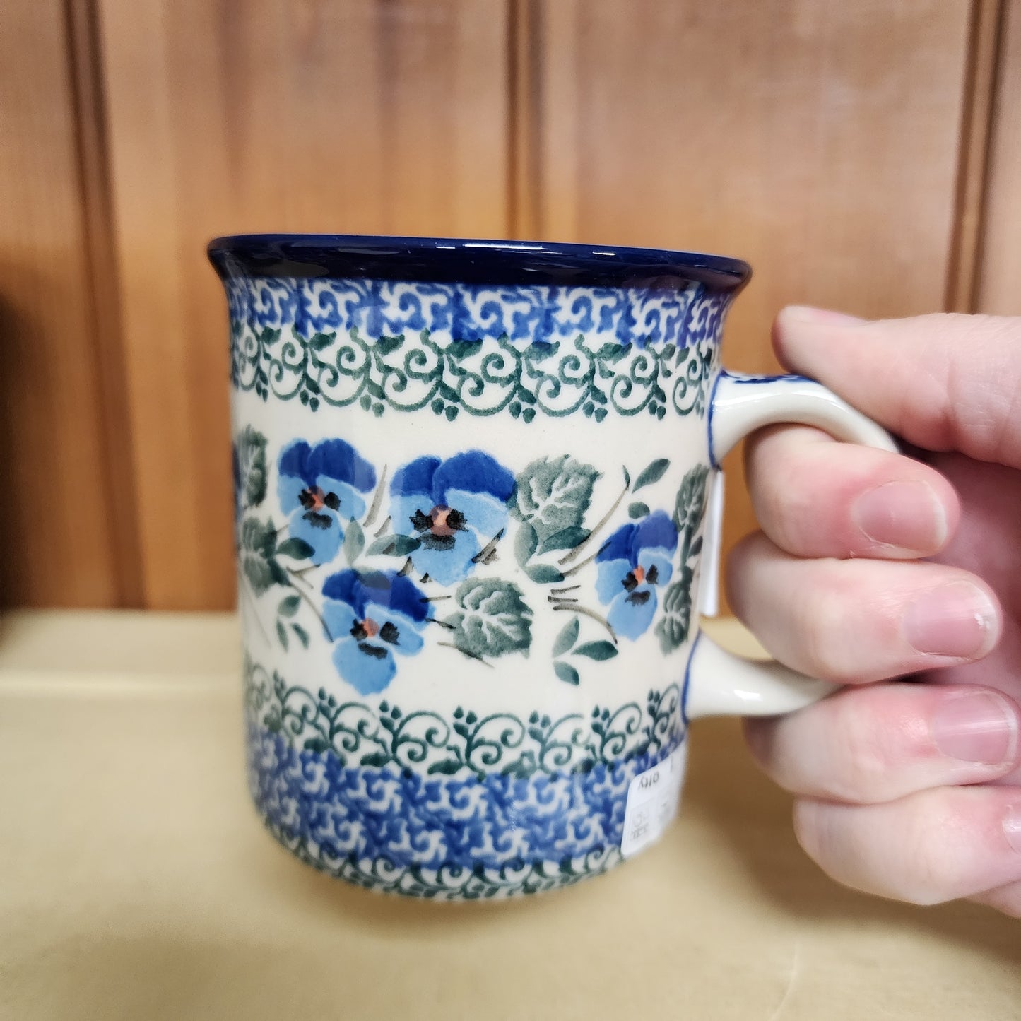 Mug   Straight Side   10  oz 236-2273X  Winter Viola pf0526