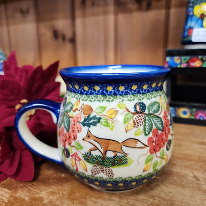Mug 18 oz / ART 1 / 1049 Fox acorn mushroom